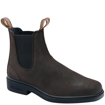 BLUNDSTONE UNISEX CHELSEA ANKLE BOOT - DARK BROWN